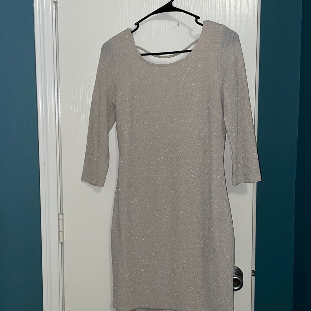 Tan dress